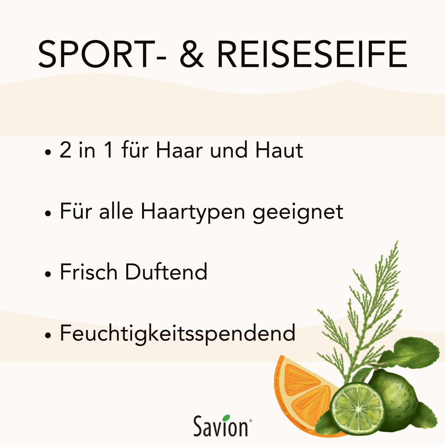 Sport- und Reiseseife