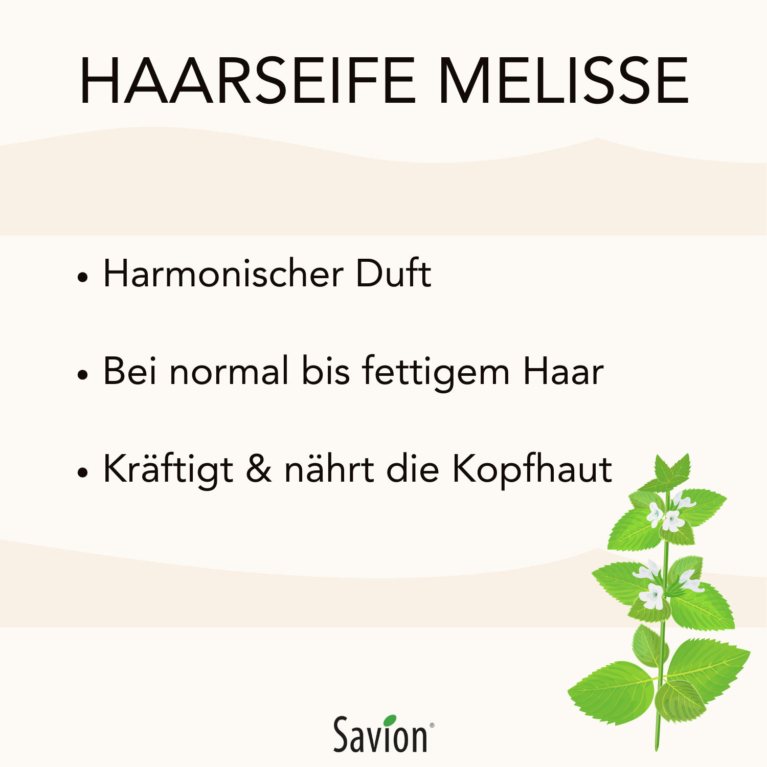 Haarseife Melisse