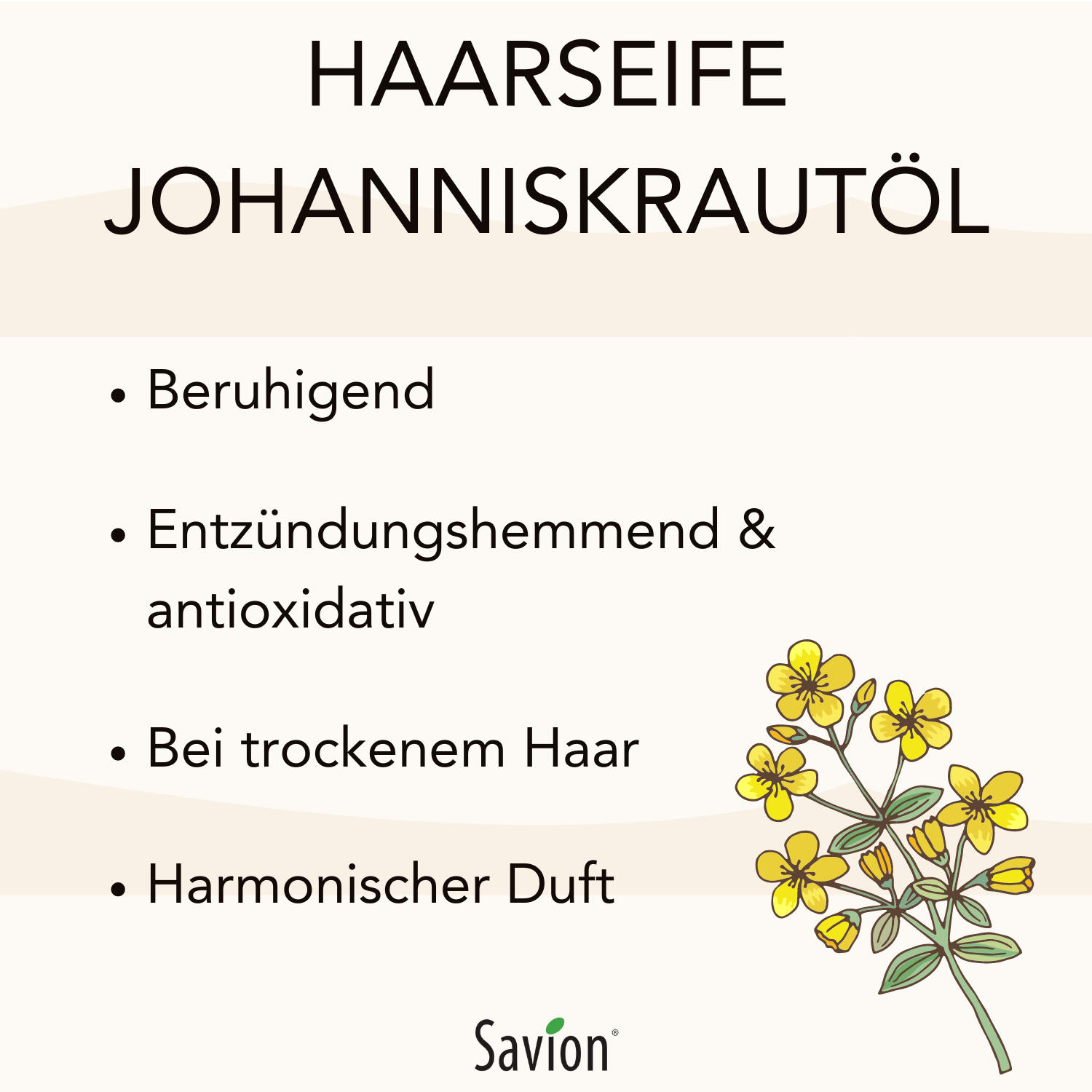 Haarseife Johanniskraut