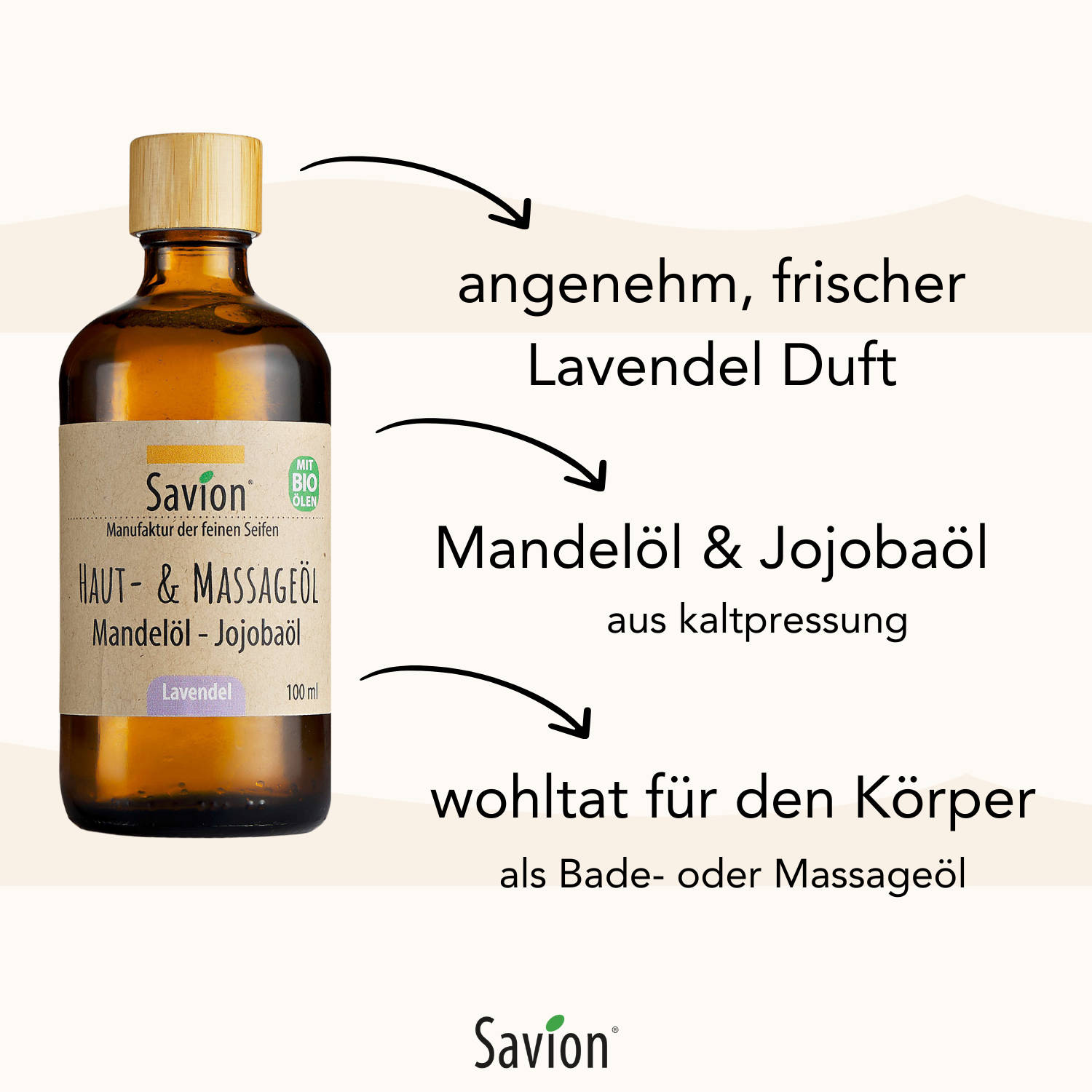 Haut- und Massageöl Lavendel