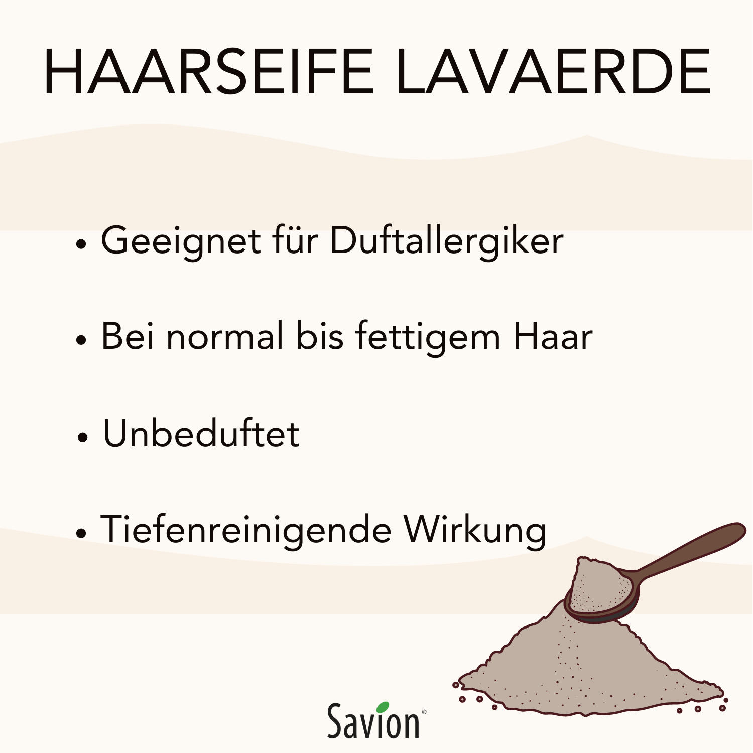 Haarseife Lavaerde