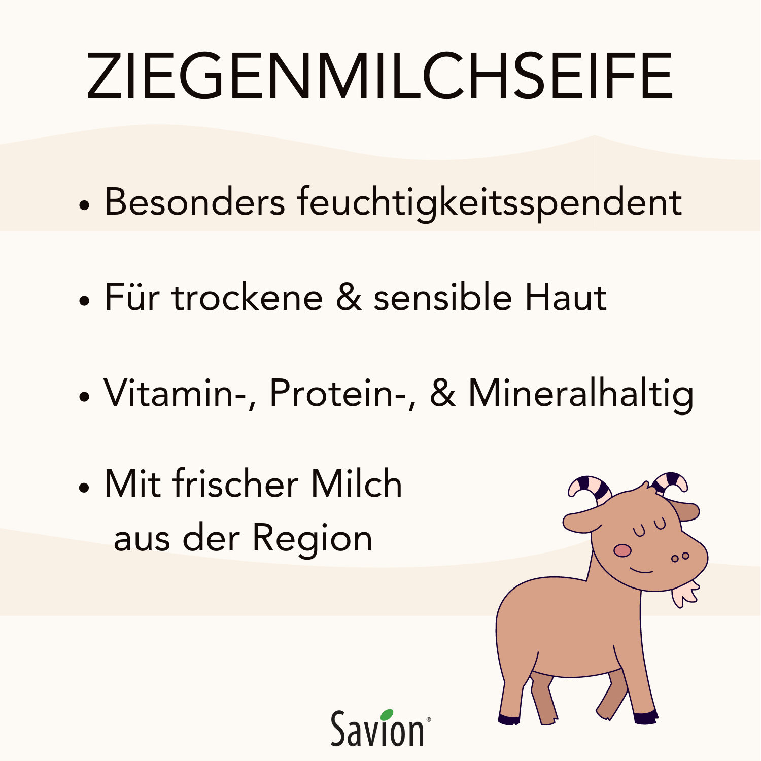 Ziegenmilchseife