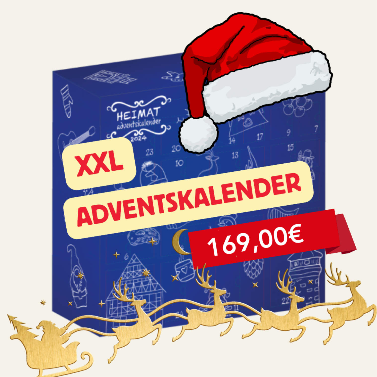 XXL Heimat-Adventskalender 2024