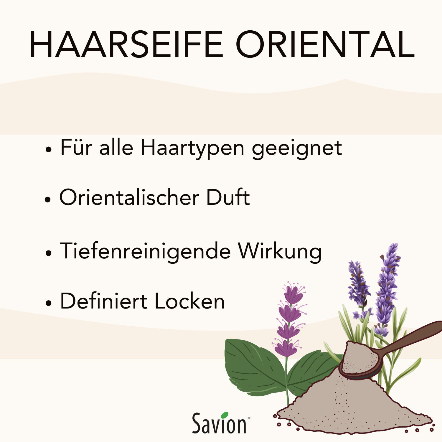 Haarseife Oriental