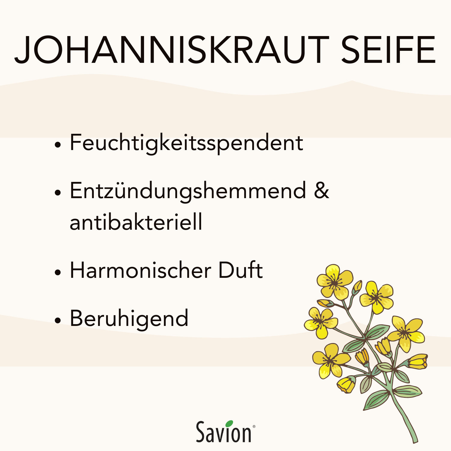 Johanniskrautseife