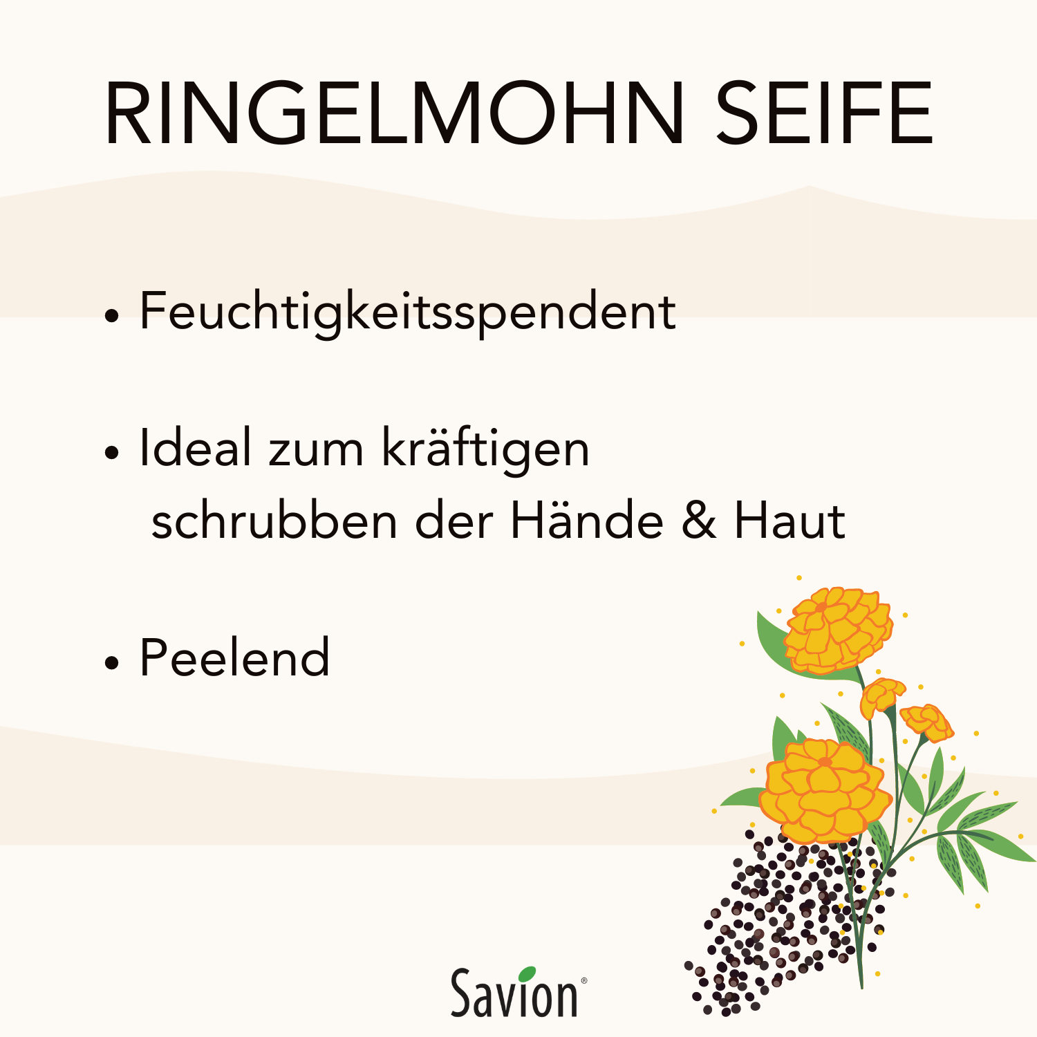 Ringelmohnseife